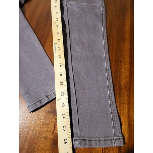Vptianch Womens skinny Fit High-Waisted Grey Stretch Denim Jeans Womens Waist 23 - Picture 10 of 12